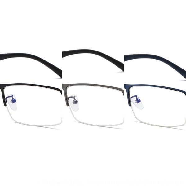 plain mirror metal blue film glasses half metal frame business men's frame computer goggles glasses goggles, Silver
plain mirror metal blue film glasses half metal frame business men's frame computer goggles glasses goggles, Silver