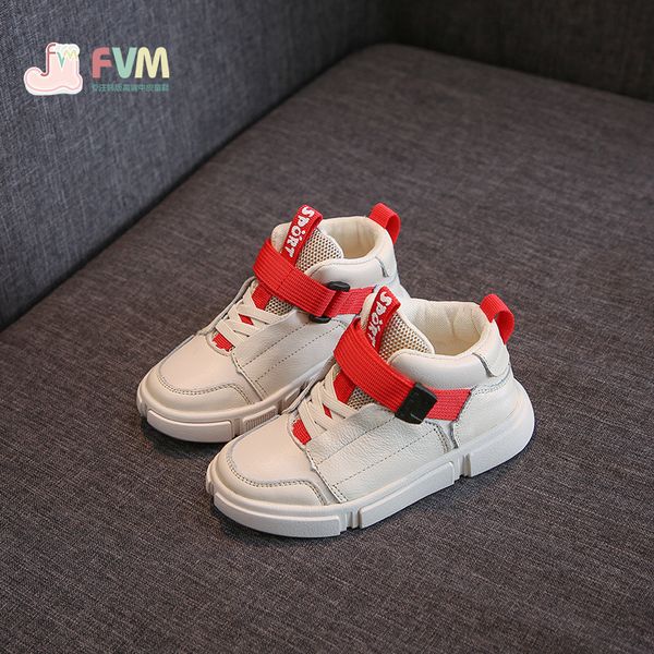 children's sports boys 2020 new korean-style leather casual girls hight-student white shoes fashion trend kids sneakers, Black;red
children's sports boys 2020 new korean-style leather casual girls hight-student white shoes fashion trend kids sneakers, Black;red