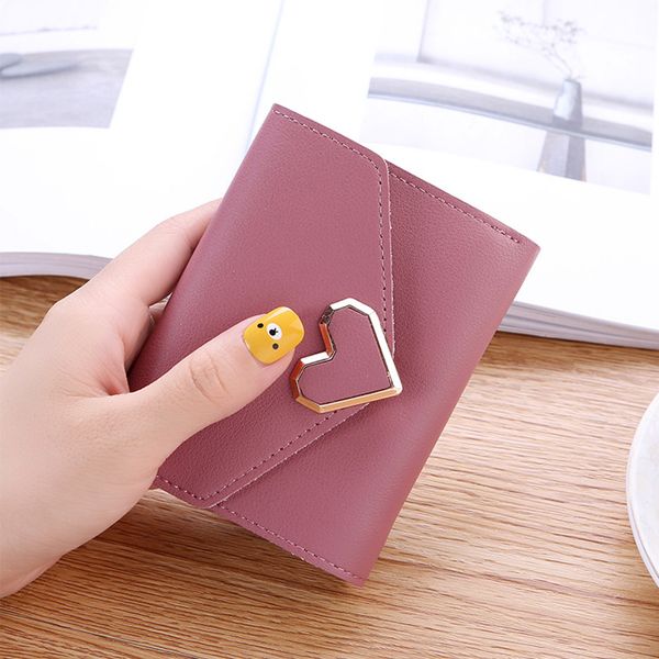 new money small wallet women casual solid wallet fashion female short mini all-match korean students love small, Red;black
new money small wallet women casual solid wallet fashion female short mini all-match korean students love small, Red;black