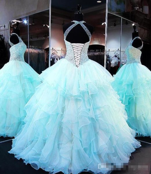 luxrury бисером блестки quinceanera платья sexy холтер оборками многоуровневое органза бальное платье пром платье сладкий 16 вечерняя одежда, Blue;red
luxrury бисером блестки quinceanera платья sexy холтер оборками многоуровневое органза бальное платье пром платье сладкий 16 вечерняя одежда, Blue;red