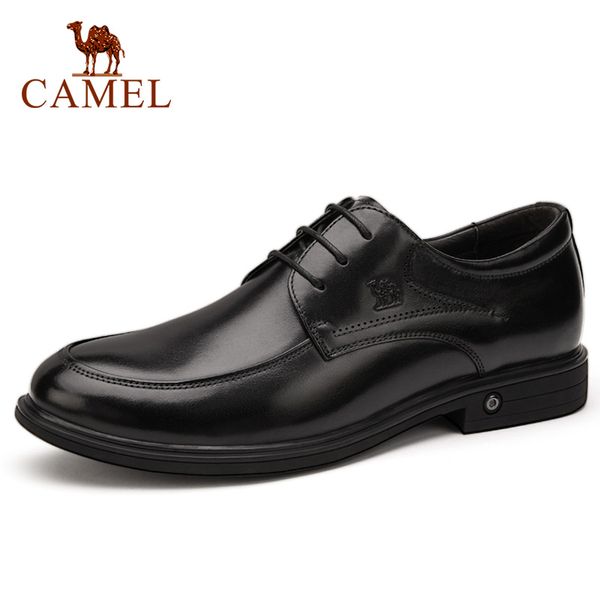 camel men's shoes new derby business dress shoes men's soft delicate cowhide comfortable absorption casual men footwear, Black
camel men's shoes new derby business dress shoes men's soft delicate cowhide comfortable absorption casual men footwear, Black