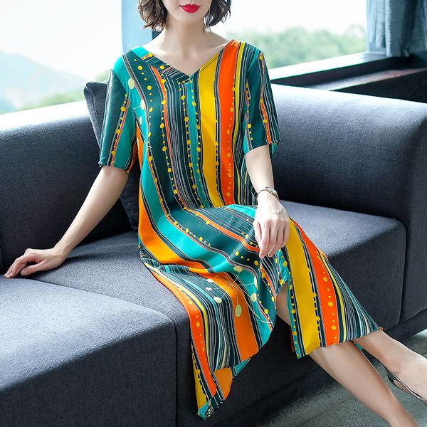 3xl new silk chiffon dress elegant for women boho summer women maxi dress brand new vestido o-neck print elegant noble, Black;gray
3xl new silk chiffon dress elegant for women boho summer women maxi dress brand new vestido o-neck print elegant noble, Black;gray