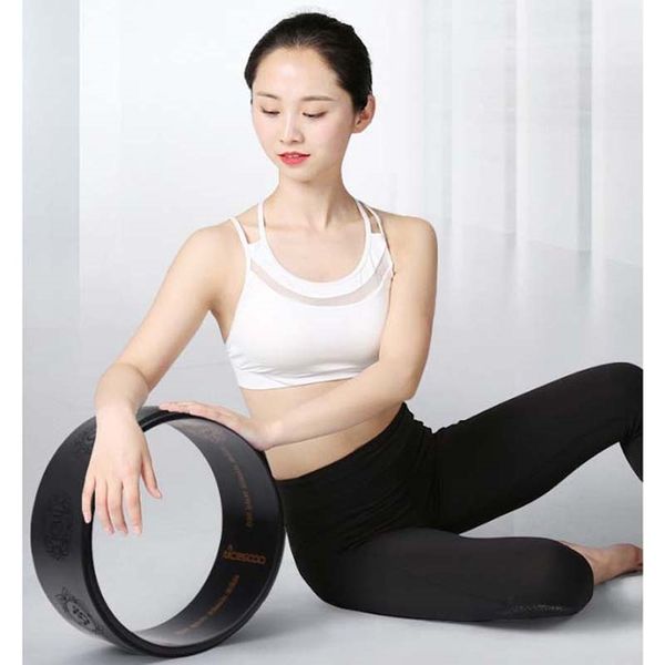 tpe yoga wheel pilates magic circle ring home fitness training tool with strap anti-slip back bend yoga circles
tpe yoga wheel pilates magic circle ring home fitness training tool with strap anti-slip back bend yoga circles