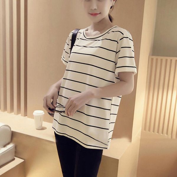 running jerseys casual t-shirt women fashion short sleeve summer stripe print sports beach tshirt plus size yoga gym fitness tee top, Black;blue
running jerseys casual t-shirt women fashion short sleeve summer stripe print sports beach tshirt plus size yoga gym fitness tee top, Black;blue