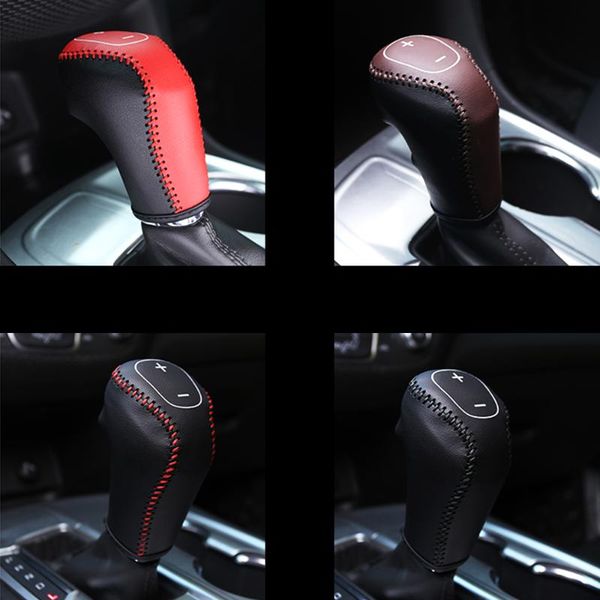 puou leather gear shift collars car gear head shift knob protection cover fit for equinox 2017-19 car accessories
puou leather gear shift collars car gear head shift knob protection cover fit for equinox 2017-19 car accessories