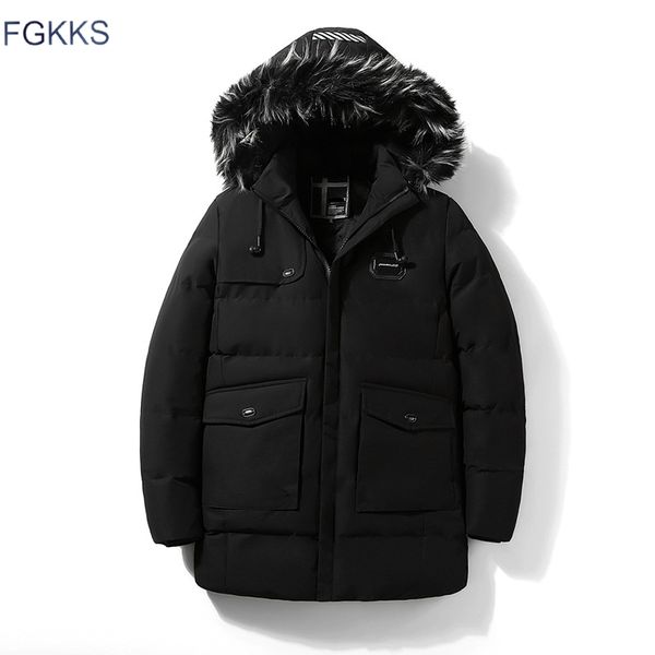 fgkks brand men jacket сгущает parkas 2019 зимняя муж повседневный капюшоном меховой воротник parka мужская теплая ветровки пальто, Black
fgkks brand men jacket сгущает parkas 2019 зимняя муж повседневный капюшоном меховой воротник parka мужская теплая ветровки пальто, Black