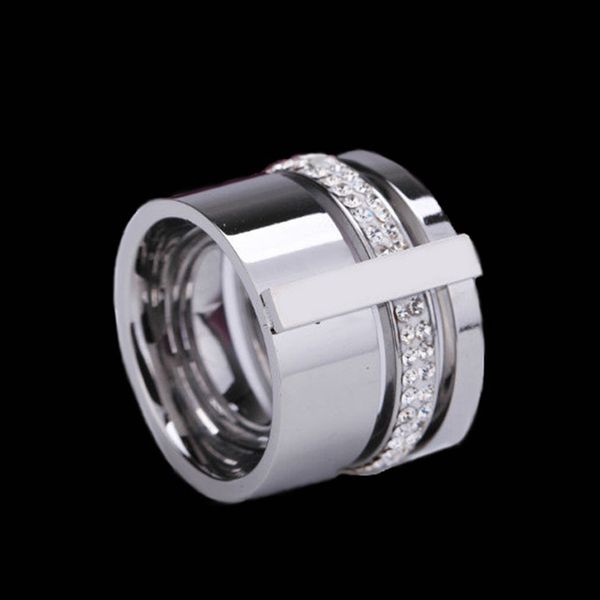 2019 fashion popular european and american jewelry brand designer stainless steel tone wide men women wedding rings fashion designer jewelry, Silver
2019 fashion popular european and american jewelry brand designer stainless steel tone wide men women wedding rings fashion designer jewelry, Silver