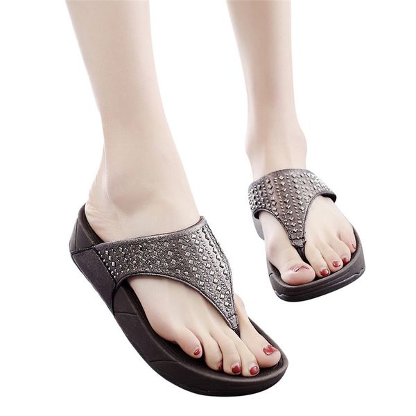 women's slipper women ladies fashion wedges causal flats beach anti-slip slipper shoes for ladies women summer shoes, Black
women's slipper women ladies fashion wedges causal flats beach anti-slip slipper shoes for ladies women summer shoes, Black