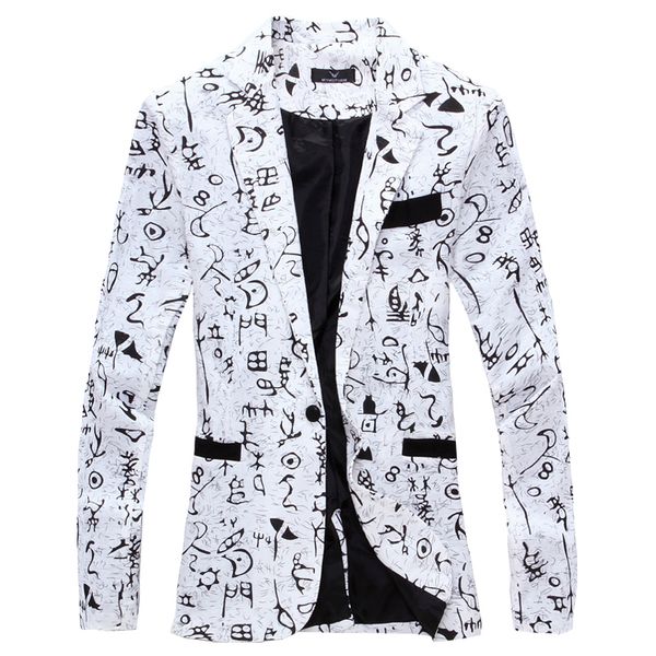 2019 linen designer men clothing luxury designer mens blazer print jacket stylish fancy brand floral males suits blazers, White;black
2019 linen designer men clothing luxury designer mens blazer print jacket stylish fancy brand floral males suits blazers, White;black