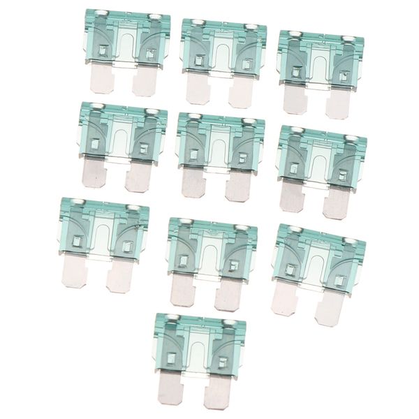 10 pcs assorted auto car truck blade fuse assortment automotive replacement 
10 pcs assorted auto car truck blade fuse assortment automotive replacement