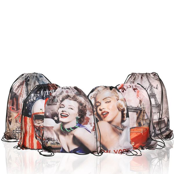5styles Monroe Receiving Bag drawstring Bundle Shoulder Bag Large Capacity Receive Bags Beach Backpack Waterproof toy Receive Bags FFA1981
5styles Monroe Receiving Bag drawstring Bundle Shoulder Bag Large Capacity Receive Bags Beach Backpack Waterproof toy Receive Bags FFA1981