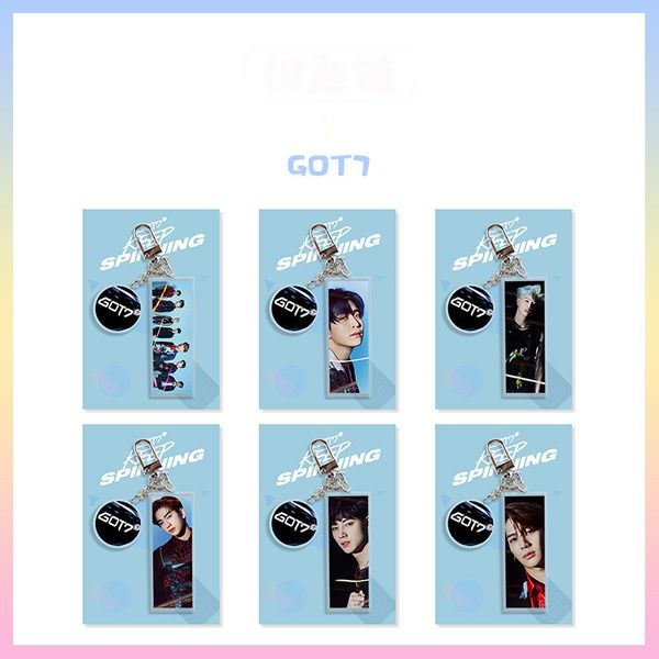 kpop got7 mark jackson youngjae bambam yugyeom jinyoung jb acrylic pvc rectangular keychain star same paragraph surrounding, Silver
kpop got7 mark jackson youngjae bambam yugyeom jinyoung jb acrylic pvc rectangular keychain star same paragraph surrounding, Silver