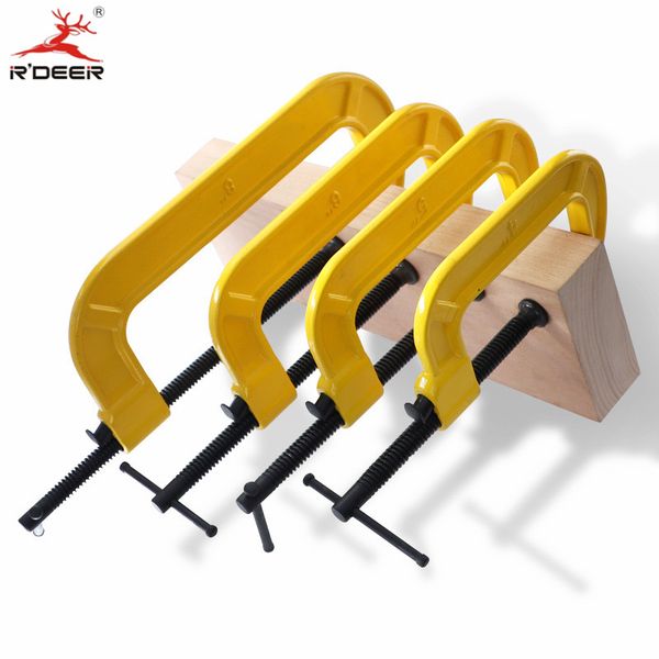 1pc 4"/5"/6"/8" woodworking clamps steel heavy duty g clamp adjustable quick clamp tool
1pc 4"/5"/6"/8" woodworking clamps steel heavy duty g clamp adjustable quick clamp tool