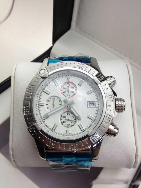 EW MENS WATCH quartz chronograph movement stopwatch white spuer sea wolf men watches number satinless steel wristwatch
EW MENS WATCH quartz chronograph movement stopwatch white spuer sea wolf men watches number satinless steel wristwatch