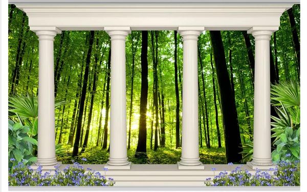 papel de parede custom 3d p mural wall paper roman column woods landscape 3d tv sofa background wall decoration wallpaper for walls 3d
papel de parede custom 3d p mural wall paper roman column woods landscape 3d tv sofa background wall decoration wallpaper for walls 3d