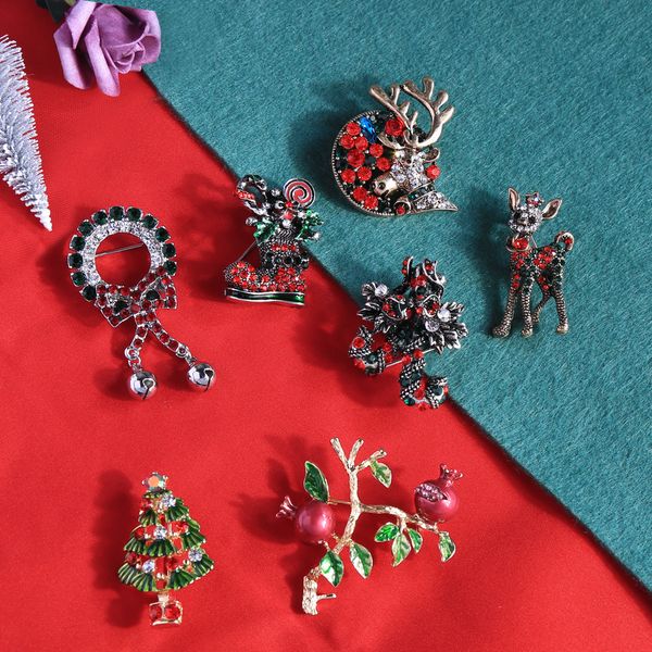 new year fashion christmas boots brooch dear shoes candy cane rhinestone brooch jewelry for christmas brooch / enamel pin, Silver
new year fashion christmas boots brooch dear shoes candy cane rhinestone brooch jewelry for christmas brooch / enamel pin, Silver