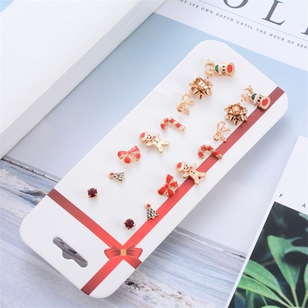 maxi 2019 fashion jewelry new christmas earrings set christmas 8 pairs/set christmas deer tree earrings set, gift for girls, Golden;silver
maxi 2019 fashion jewelry new christmas earrings set christmas 8 pairs/set christmas deer tree earrings set, gift for girls, Golden;silver