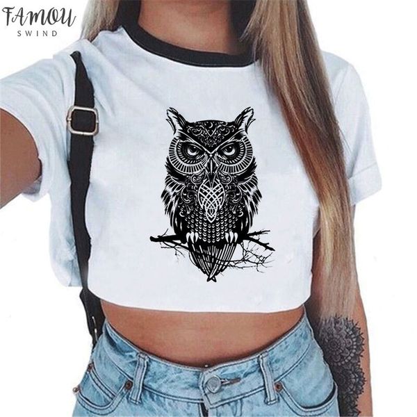animal print new women crop shirt fashion owl 3d print short sleeve o neck white blouse women crop blouses
animal print new women crop shirt fashion owl 3d print short sleeve o neck white blouse women crop blouses