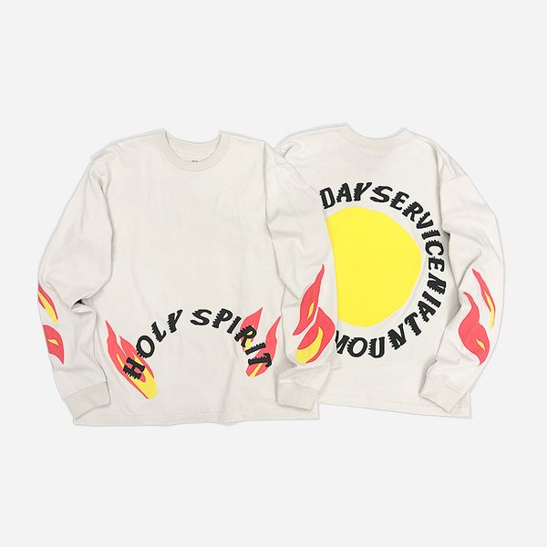 sunday service holy spirit flame long-sleeved sweater kanye westcpfm original choir limited, Red
sunday service holy spirit flame long-sleeved sweater kanye westcpfm original choir limited, Red