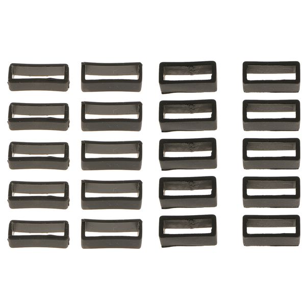 20pcs rubber replacement keeper loops watch band strap end holder black, Black;brown 
20pcs rubber replacement keeper loops watch band strap end holder black, Black;brown