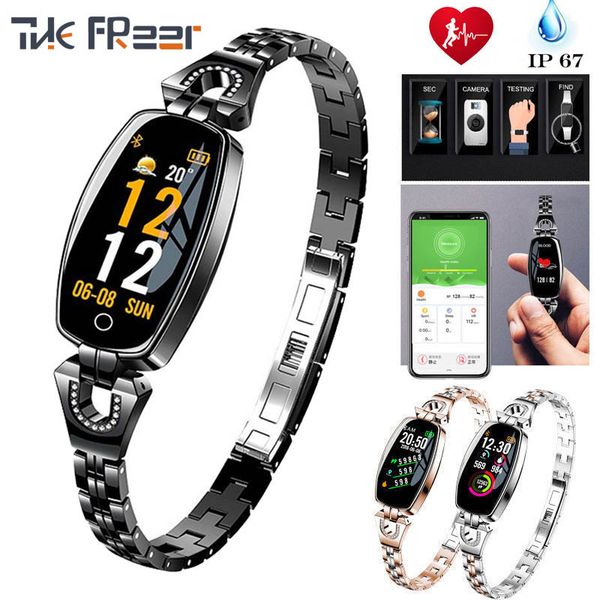 h8 women lady fashion smart wristband heart rate blood pressure smart bracelet fitness tracker smartband gift for girl, Slivery;brown
h8 women lady fashion smart wristband heart rate blood pressure smart bracelet fitness tracker smartband gift for girl, Slivery;brown