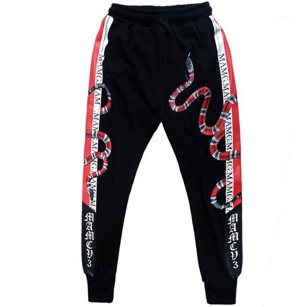 sports pants spring autumn running 18aw mens snake printed jogger pants gothic letters pencil, Black
sports pants spring autumn running 18aw mens snake printed jogger pants gothic letters pencil, Black