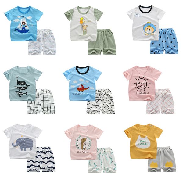 2019 new baby boys short sleeve sets toddler girls cartoon and shorts summer infant playsuit children cotton clothing set, White
2019 new baby boys short sleeve sets toddler girls cartoon and shorts summer infant playsuit children cotton clothing set, White