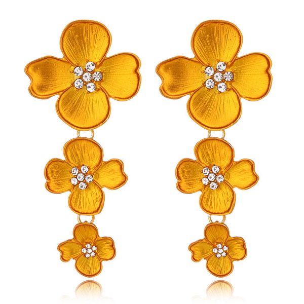 2019 time-limited aretes earing pendientes fashion exaggerated flowers multi-layer earrings women's big brand bohemia spring, Silver
2019 time-limited aretes earing pendientes fashion exaggerated flowers multi-layer earrings women's big brand bohemia spring, Silver