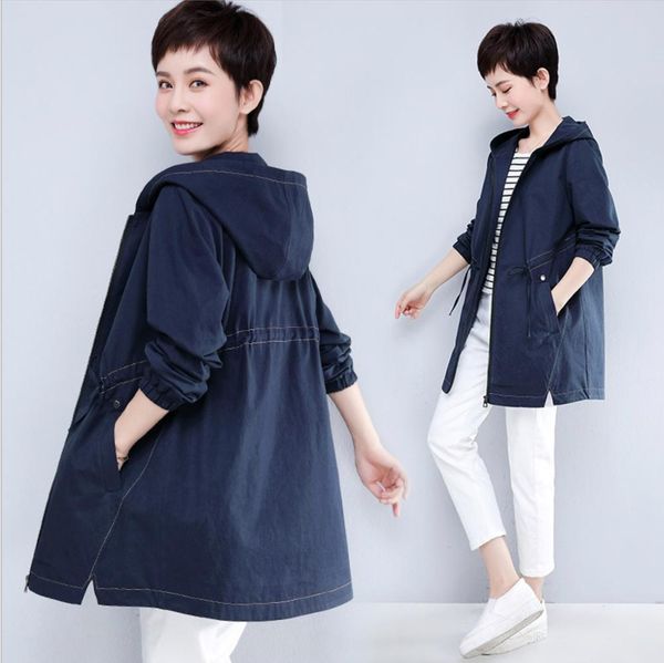 women's denim jacket casual female autumn jeans windbreaker jacket elegant student loose 5xl plus size outerwear tide with hat, Tan;black
women's denim jacket casual female autumn jeans windbreaker jacket elegant student loose 5xl plus size outerwear tide with hat, Tan;black