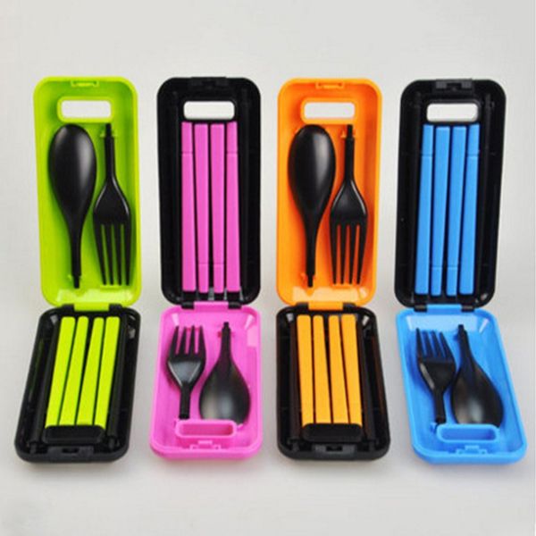storage box portable outdoor camping traveling tableware set 3 in 1 folding dinnerware cutlery fork chopsticks set
storage box portable outdoor camping traveling tableware set 3 in 1 folding dinnerware cutlery fork chopsticks set