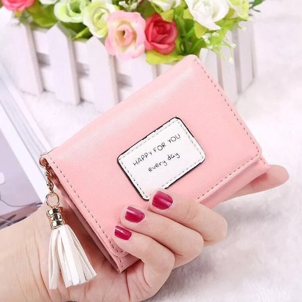 small wallet female student korean version short cute 2019 new multifunction coin purse fashion ultra-thin three fold wallet, Red;black
small wallet female student korean version short cute 2019 new multifunction coin purse fashion ultra-thin three fold wallet, Red;black