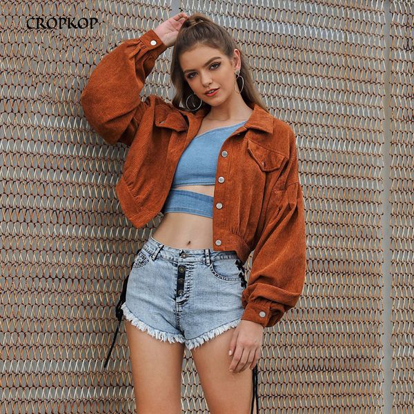 2019 autumn jacket fashion streetwear women corduroy basic short coat solid turn down collar long sleeve outwear overcoats brown, Black;brown
2019 autumn jacket fashion streetwear women corduroy basic short coat solid turn down collar long sleeve outwear overcoats brown, Black;brown
