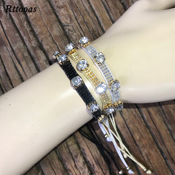 rttooas charm cuff bracelet for women handmade miyuki bead cz bracelet adjustable fashion jewelry accessories, Golden;silver
rttooas charm cuff bracelet for women handmade miyuki bead cz bracelet adjustable fashion jewelry accessories, Golden;silver