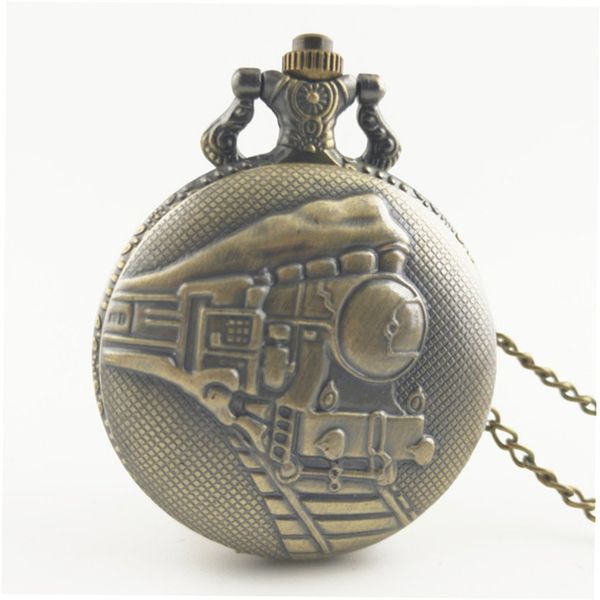 train carved vintage antique round dial quartz pocket watch necklace pendant clock for mens womens gifts, Slivery;golden
train carved vintage antique round dial quartz pocket watch necklace pendant clock for mens womens gifts, Slivery;golden