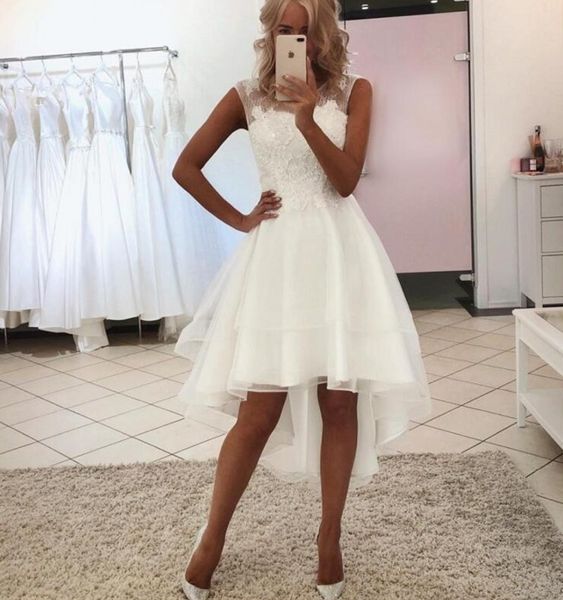 simple short beach wedding dress asymmetrical vestido de noiva bride gowns 2020 trouwjurk lace suknia slubna, White
simple short beach wedding dress asymmetrical vestido de noiva bride gowns 2020 trouwjurk lace suknia slubna, White