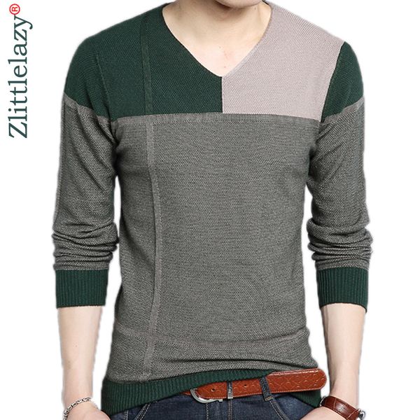 2018 new designer pullover patchwork men sweater dress jersey knitted sweaters mens wear slim fit knitwear fashion clothing 3129, White;black
2018 new designer pullover patchwork men sweater dress jersey knitted sweaters mens wear slim fit knitwear fashion clothing 3129, White;black