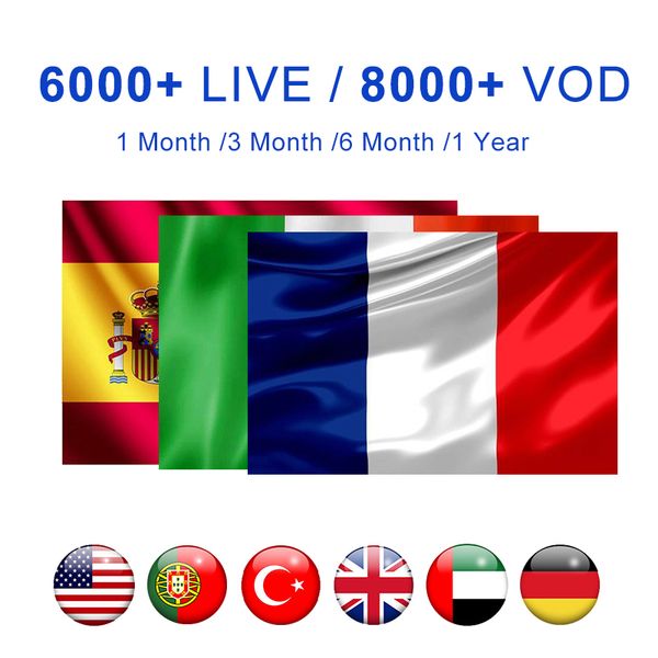 Sub cription 6000 live 8000 vod channel 6 month 1 year account italy france pain portugal germany u a canada for android m3u mart tv
Sub cription 6000 live 8000 vod channel 6 month 1 year account italy france pain portugal germany u a canada for android m3u mart tv