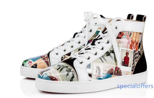 2019 summer low cut red bottom brand studded shoes designer sneaker brand flats shoes for men women party lovers graffiti leather sneakers, Black
2019 summer low cut red bottom brand studded shoes designer sneaker brand flats shoes for men women party lovers graffiti leather sneakers, Black