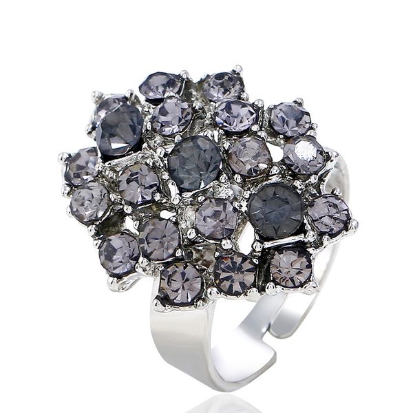 wholesale- accessories creative selling japanese and korean fashion ring opening adjustable diamond-inlaid flower ring, Silver
wholesale- accessories creative selling japanese and korean fashion ring opening adjustable diamond-inlaid flower ring, Silver