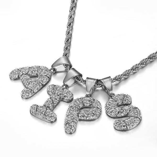 initial letter alphabet pendants necklaces women stainless steel iced out tennis chain hip hop cz bling jewelry dropshipping, Silver
initial letter alphabet pendants necklaces women stainless steel iced out tennis chain hip hop cz bling jewelry dropshipping, Silver