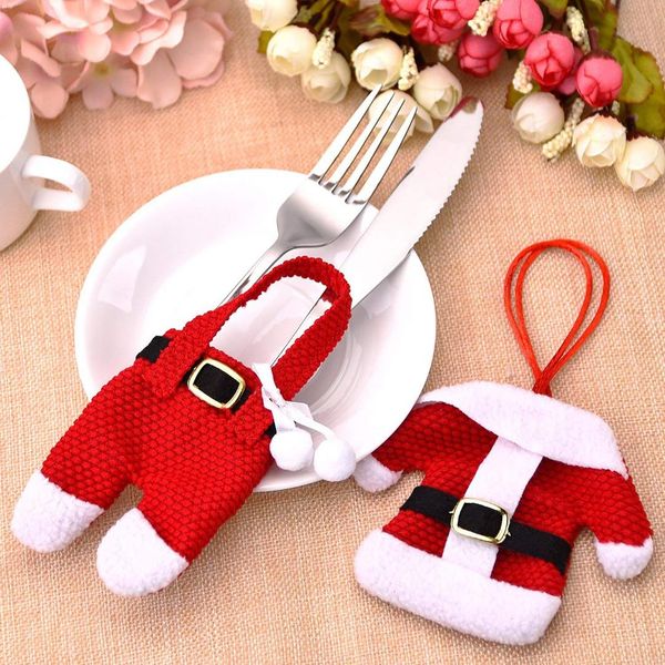 12pcs christmas tableware decoration santa clothes pants cutlery bags cover xmas knives forks bag holder party supply navidad
12pcs christmas tableware decoration santa clothes pants cutlery bags cover xmas knives forks bag holder party supply navidad