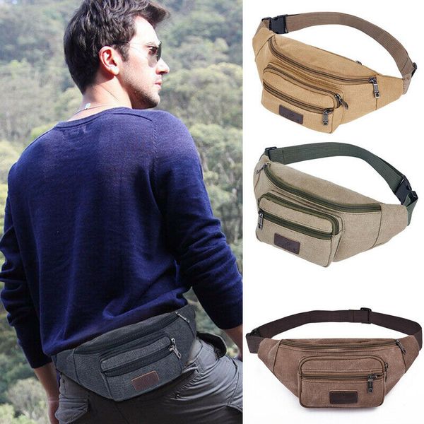 men canvas sports shoulder bag wallet travel waist hip pack lot purse storage bags
men canvas sports shoulder bag wallet travel waist hip pack lot purse storage bags