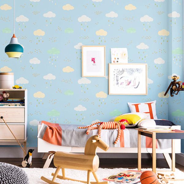 home wall decoration blue sky and white clouds children's room wallpaper boy girl princess pink bedroom room cute non-woven pink wallpa
home wall decoration blue sky and white clouds children's room wallpaper boy girl princess pink bedroom room cute non-woven pink wallpa