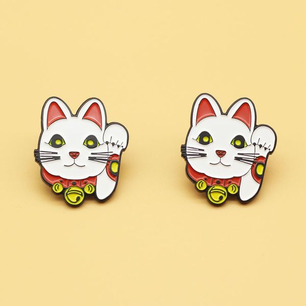 2020 fortune cat brooch and enamel pins men and women fashion jewelry gifts anime movie novel lapel badges, Gray
2020 fortune cat brooch and enamel pins men and women fashion jewelry gifts anime movie novel lapel badges, Gray