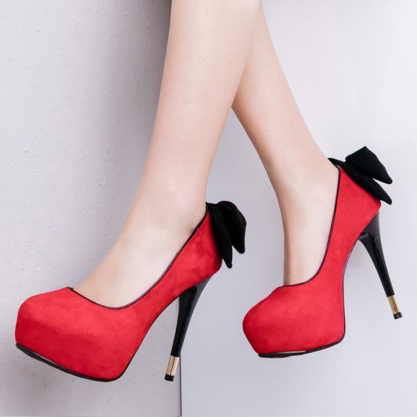 2020 spring and autumn new 12cm ultra high heels women's waterproof platform with bow stiletto shoes, Black
2020 spring and autumn new 12cm ultra high heels women's waterproof platform with bow stiletto shoes, Black