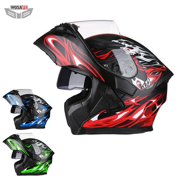wosawe motorcycle full face helmet visor liner racing helmet anti-fall motorbike safety head protection dot approved moto
wosawe motorcycle full face helmet visor liner racing helmet anti-fall motorbike safety head protection dot approved moto