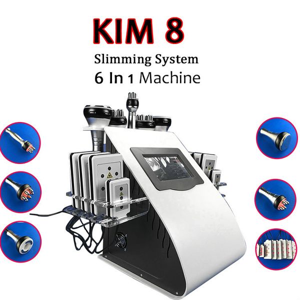 6 in 1 rf 40k ultrasound cavitation bipolar multipolar lipo laser 8 pads body slimming machine for salon ultrasonic cavitation strong vacuum
6 in 1 rf 40k ultrasound cavitation bipolar multipolar lipo laser 8 pads body slimming machine for salon ultrasonic cavitation strong vacuum