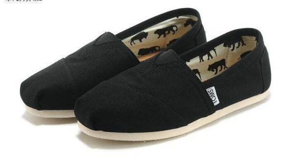 brand new women men canvas shoes flats loafers casual single shoe solid sneakers driving shoes tom espadrille walking shoe, Black
brand new women men canvas shoes flats loafers casual single shoe solid sneakers driving shoes tom espadrille walking shoe, Black