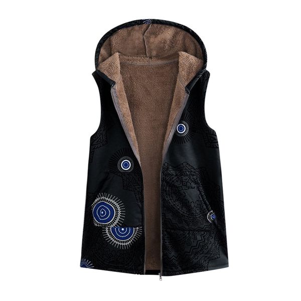 vogue women warm outwear vogue geometric print hooded pockets oversize vest coat wear long waistcoat women coat casual#y35, Black;white
vogue women warm outwear vogue geometric print hooded pockets oversize vest coat wear long waistcoat women coat casual#y35, Black;white