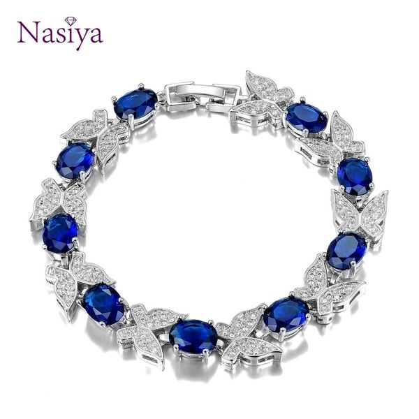new luxury butterfly bracelets for women aquamarine 925 sterling silver charm bracelets party anniversary gifts fashion jewelry, Golden;silver
new luxury butterfly bracelets for women aquamarine 925 sterling silver charm bracelets party anniversary gifts fashion jewelry, Golden;silver